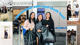 OAK + FORT WAREHOUSE SALE 2019 AND THRIFT TRY-ON HAUL