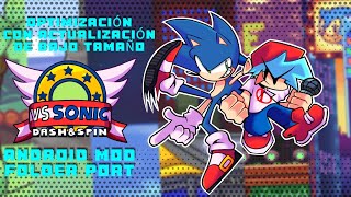 FNF MODS ANDROID: VS SONIC DASH & SPIN V1 (MOD FOLDER PORT [OPTIMIZACIÓN CON LOW-SIZE UPDATE] screenshot 4