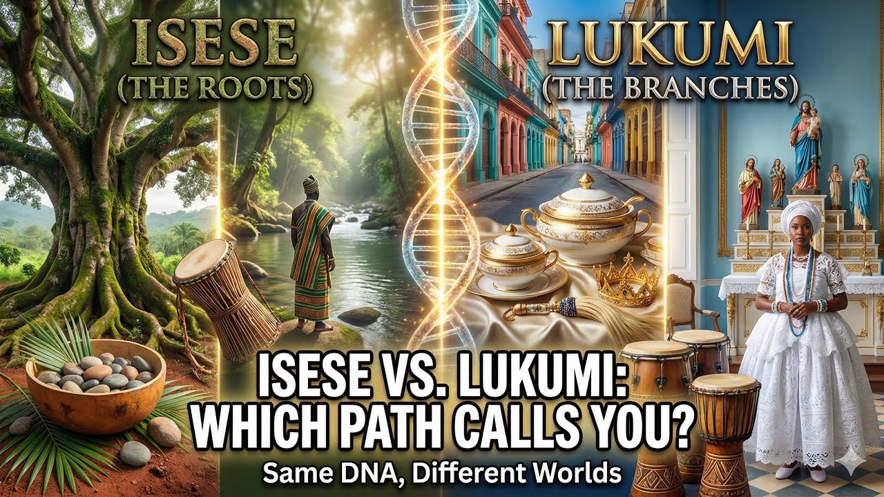 Исесе против Лукуми: два разных пути, одна ДНК.