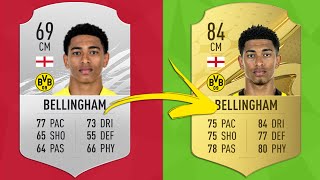 The Evolution Of Jude Bellingham In FIFA Career Mode (FIFA 21 - FIFA 23)