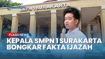 Riwayat Sekolah Gibran Disorot Lagi! Kepala Sekolah SMPN 1 Surakarta Bongkar Fakta Kebenaranan