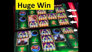 Conan Slot Huge Win and 1st Spin Bonus Aristocrat