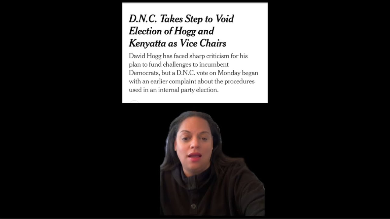 David Hogg/DNC Drama Explained