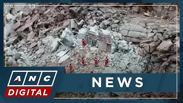 One dead, 7 missing in central China highway landslide | ANC