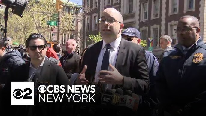 Nypd On Pro Palestinian Protests At Columbia University