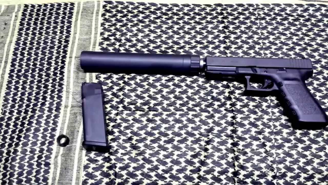Glocks Suppressor ready Glock 21TB and AAC Tirant 45 YouTube