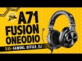 OneOdio A71 Fusion Headset for Gaming, Home Office, DJ, Instruments