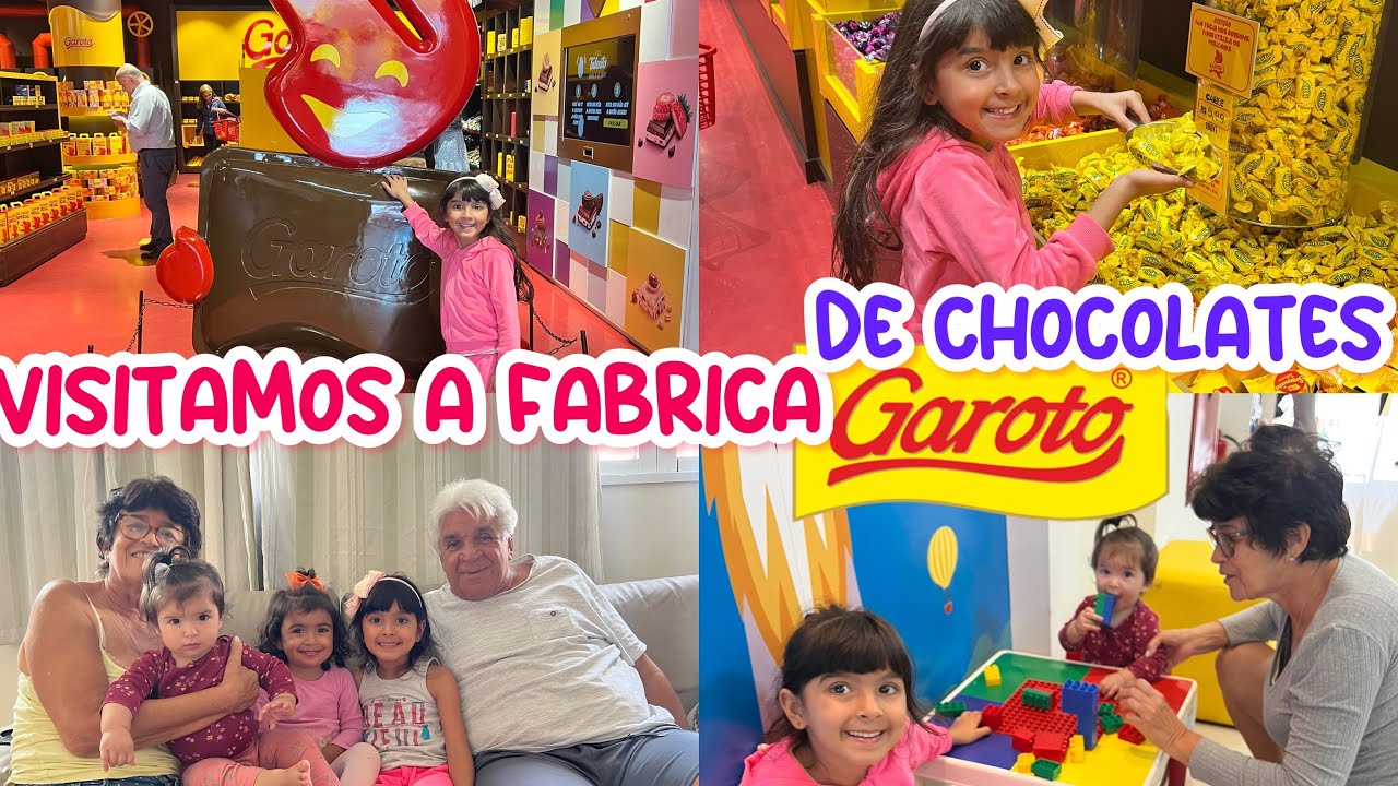 VISITA A FÁBRICA DE CHOCOLATES GAROTO E REVENDO A FAMÍLIA YouTube