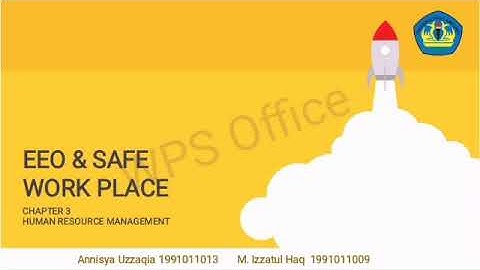 human resource management chapter 3; EEO and safe workplace