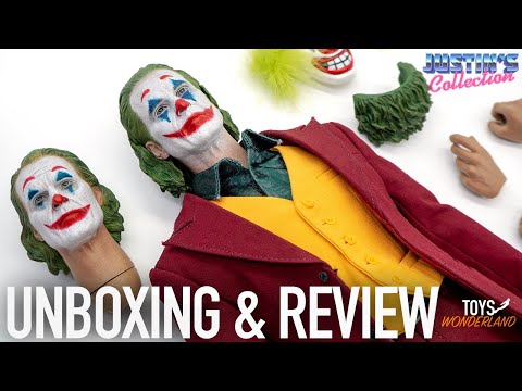 Joker Joaquin Phoenix 1/6 Scale Figure TOP & Toy Center Suit Unboxing & Review