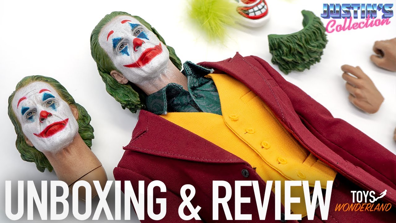 Joker Joaquin Phoenix 1/6 Scale Figure TOP & Toy Center Suit ...