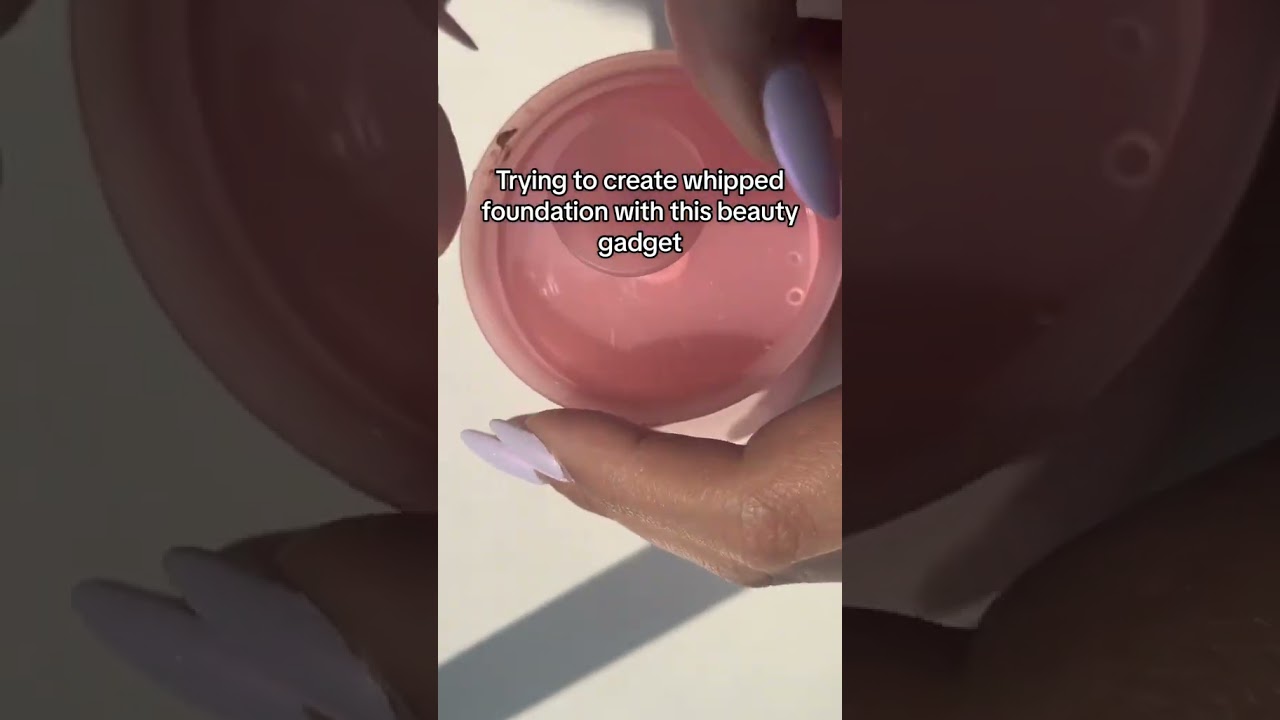 Trying to make whipped foundation! 