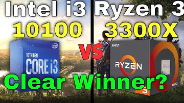 Intel i3 10100 vs Ryzen 3 3300X Gaming Benchmarks with an RTX 2070 OC