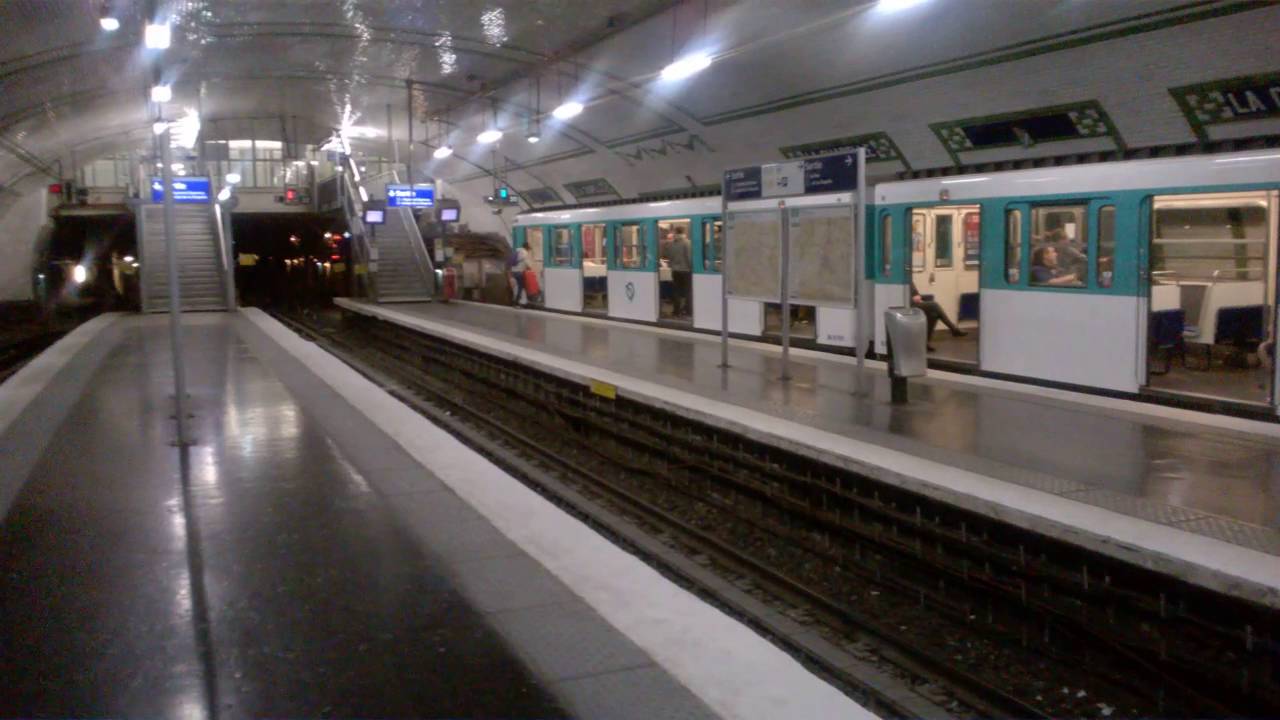 RATPmetro Ligne 12 MF 67 à Porte de la chapelle YouTube