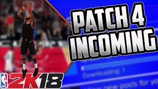 NBA 2K18 PATCH 4 INCOMING