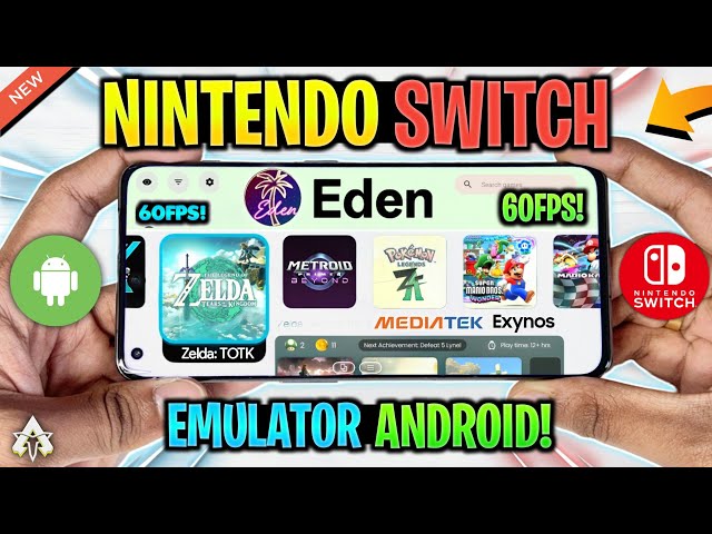 NEW! 🔥 EDEN EMULATOR ANDROID V2.5 BIG UPDATE - SETUP/SETTINGS