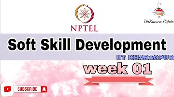 SOFT SKILL DEVELOPMENT WEEK 1 ASSIGNMENT ANSWERS NPTEL 2024 l NPTEL #nptel #nptelanswer #share