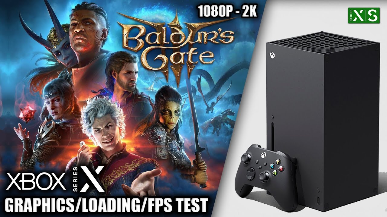 Baldur's Gate 3 - Xbox Series X Gameplay + FPS Test - YouTube