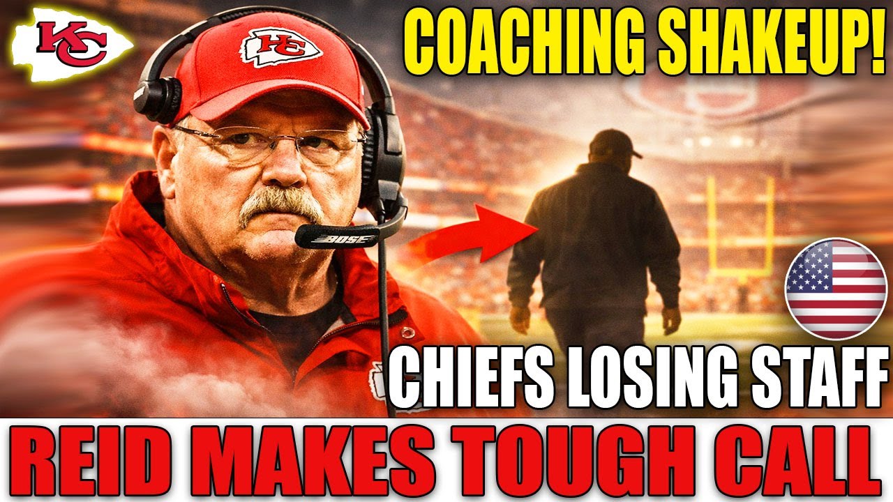 Kansas City Chiefs in Trouble? | Coaching Staff Exodus to College Football | Andy Reid Under Pressur