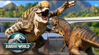 🔥Will the NEW DISTORTUS REX Defeat the T-REX? | Jurassic World Evolution 3
