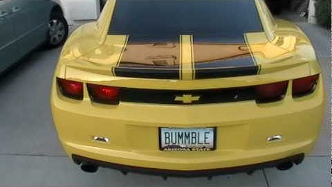 2010 Camaro Sequential Turn Signal Daytime