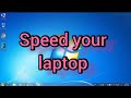 How to Speed Laptop/Computer windows 7 || Laptop Computer ko speed kese Karen || CRAZY OMM ||