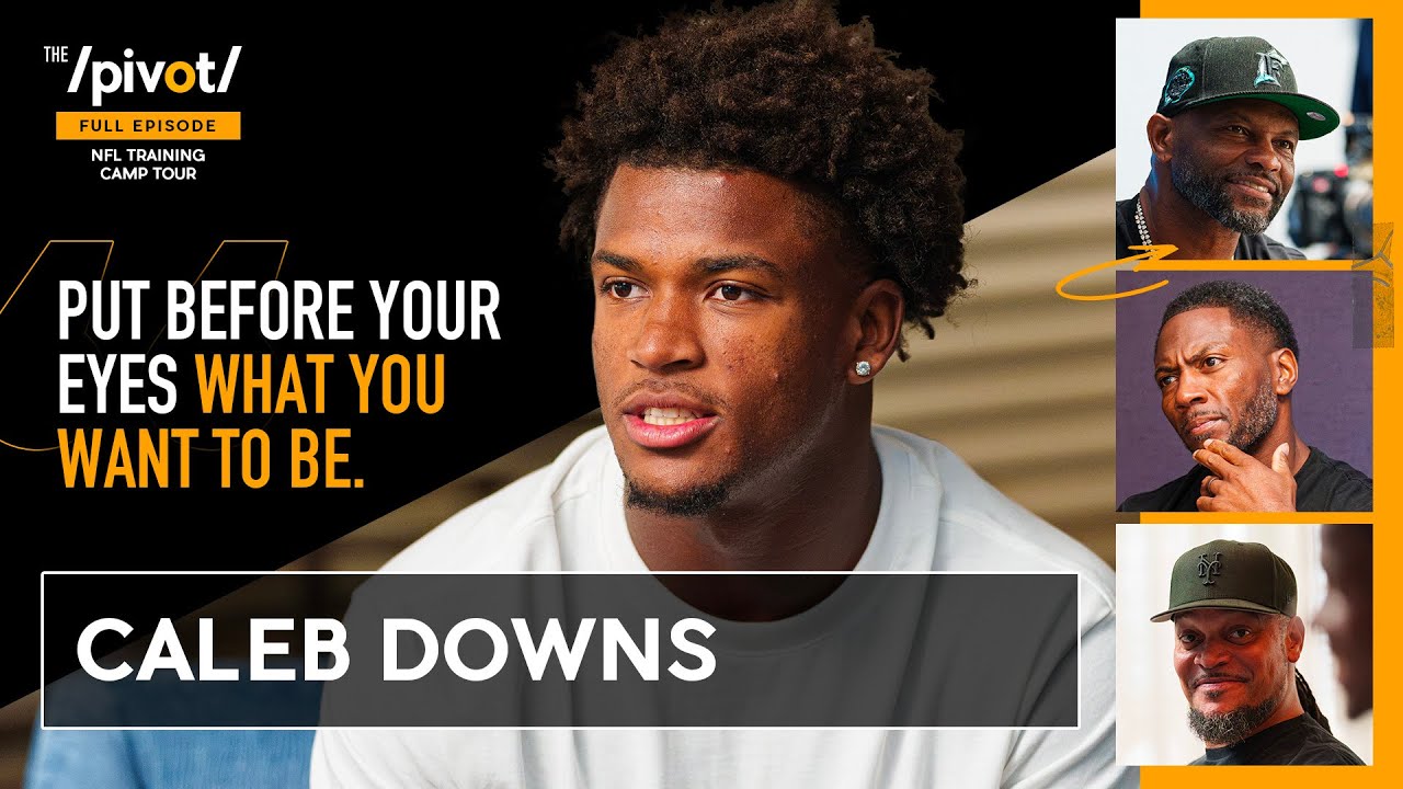 Caleb Downs Cowboys star on Ceedee & Pickens, Christian Parker defense & his NFL mentality|The Pivot