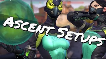 How to DEFEND on Ascent as Viper | Viper CT Side One Way Smokes and Wall Setups for Ascen