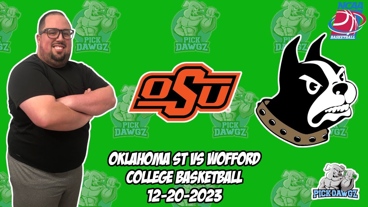 WATCH: Oklahoma State vs Wofford 12/20/23 Free College Basketball Picks and Predictions  | NCAAB Pick
