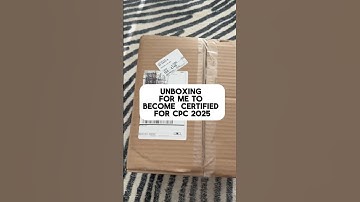 Unboxing medical billing & coding books for me to become a  CPC 2025 . Let’s study for the exam