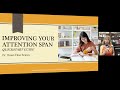 6 Tips for Improving Attention And Concentration