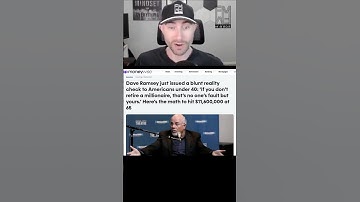 Dave Ramsey: Under 40 and NOT a Millionaire? Whose Fault?! Yours..