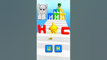 Blob Shape 3D 😎😱 runner game play level--3 #shorts #games #tootalgaming69 #trend