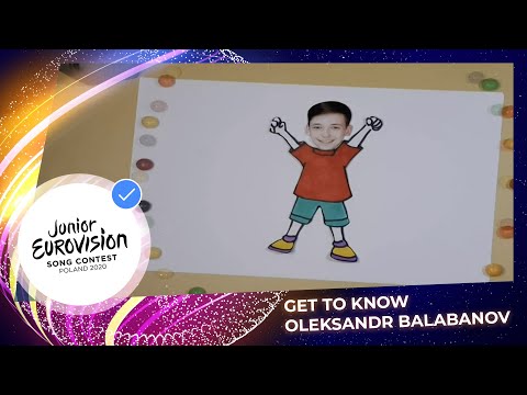 Get to know Oleksandr Balabanov from Ukraine  - Junior Eurovision 2020