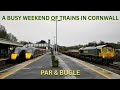 Busy weekend of trains in Cornwall!