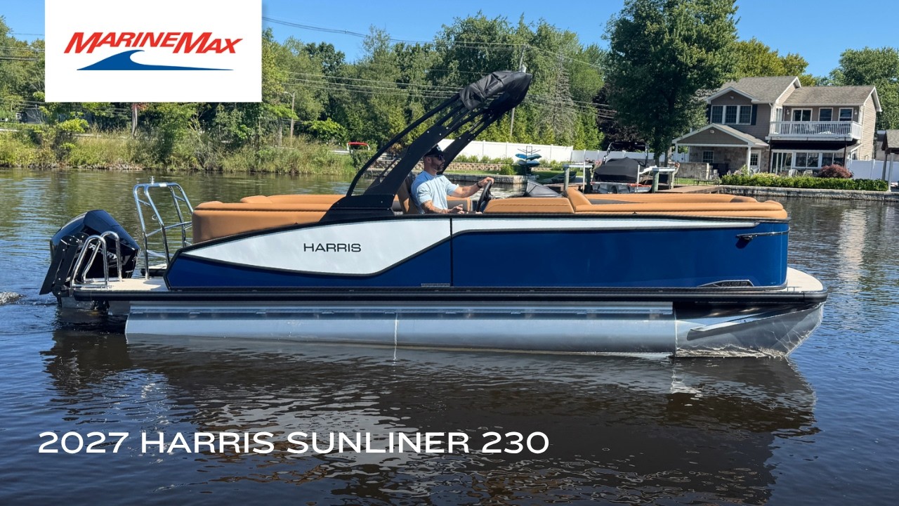 New 2027 Harris Sunliner 230, 07849 Lake Hopatcong - Boat Trader