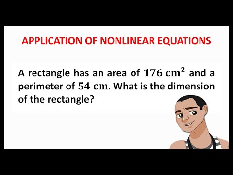 Video: Hvordan finner du dimensjonene når gitt areal og omkrets?