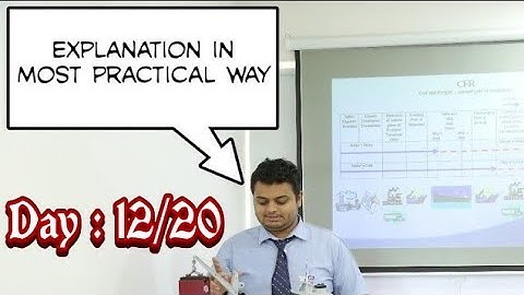 Day 12 : Barai Overseas Full Practical Training Export Import Course