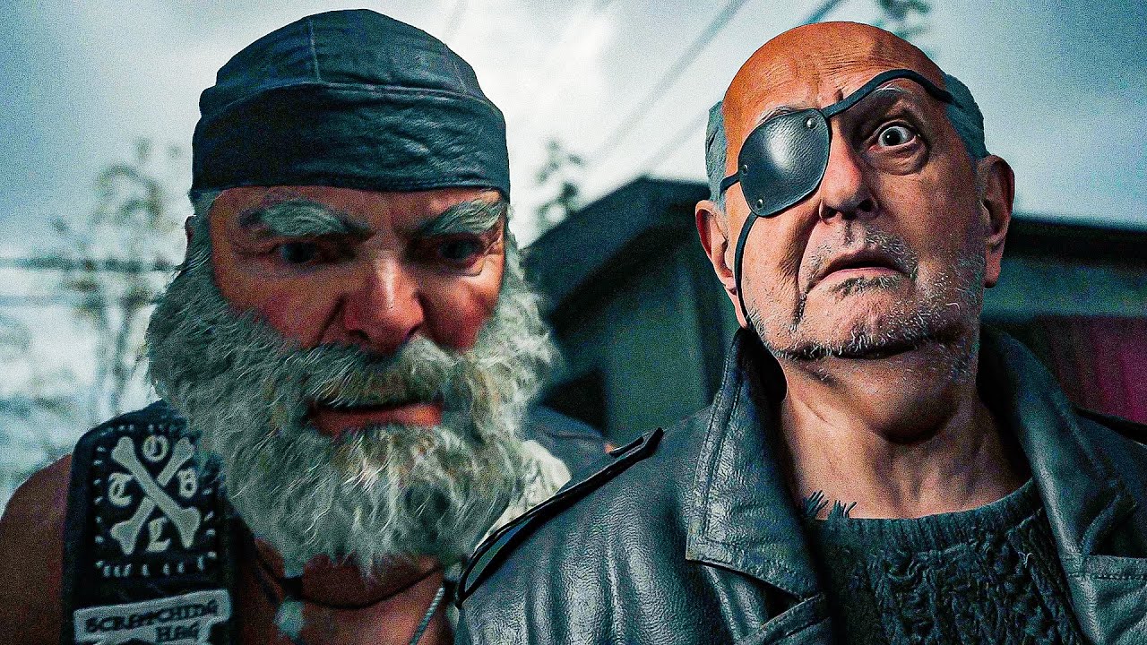 Saga Meets Tor and Odin Scene Alan Wake 2 The Old Gods of Asgard