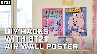 [BT21] DIY Room Aesthetics with BT21 Air Purifying Posters