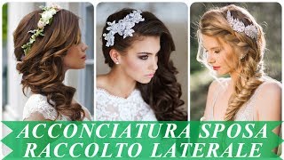 Tendenze Acconciatura Sposa Raccolto Laterale 18 Youtube