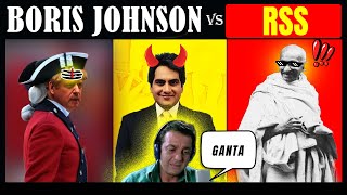 Hindu Borish janson in india vs sudhir chaudhary(godi media) in sabarmati ashram ||zero thought