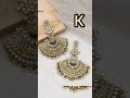 select your first name letter and see your earrings #fashion # viral short