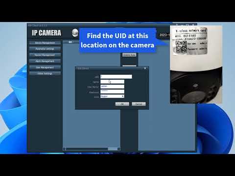 How to add cameras using HiP2P client on PC/Laptop (Windows 11/10)