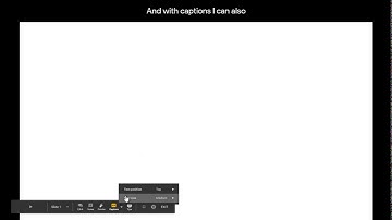 Using Google Slides for Live Captions while Instructing in BBCU