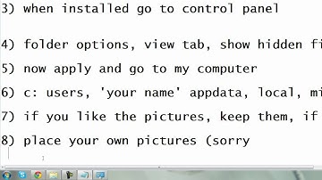 How To Make Your Own Windows 7 Theme