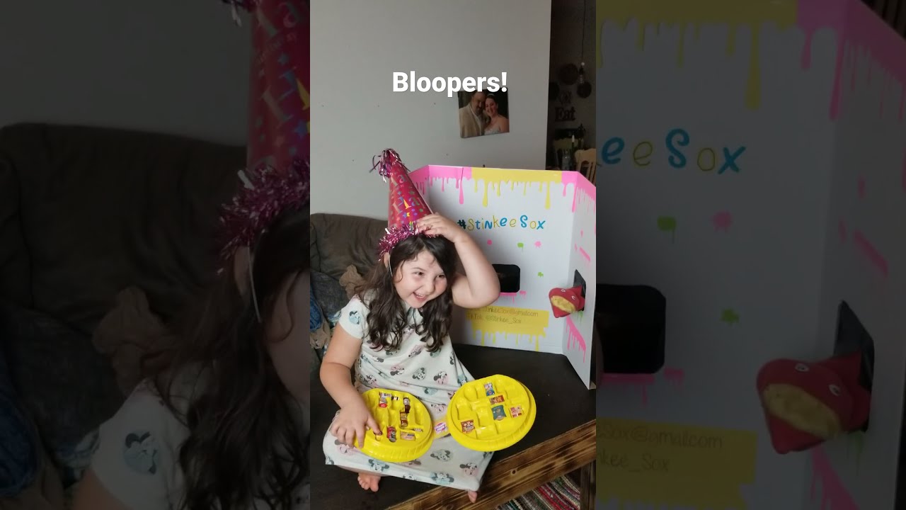 Birthday Blooper Stinky Socks 
