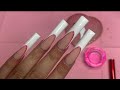 Watch Me Do My Nails: XL Reflective White French Tip + Q&amp;A