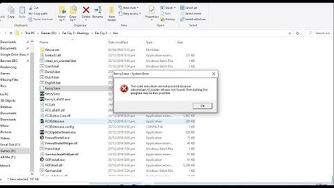 Far Cry 3 ubiorbitapi_r2_loader.dll problem Fix