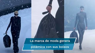 Balenciaga lo hace de nuevo Pone en venta bolsa de basura en 34 mil pesos